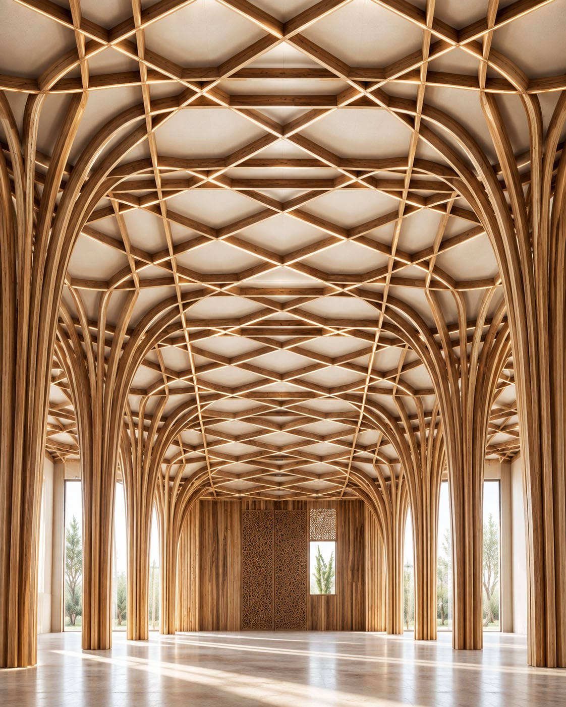 Portada del curso Gridshells: Estructuras Paramétricas
