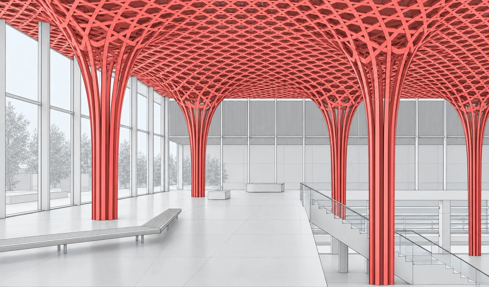 Portada del curso Gridshells: Estructuras Paramétricas